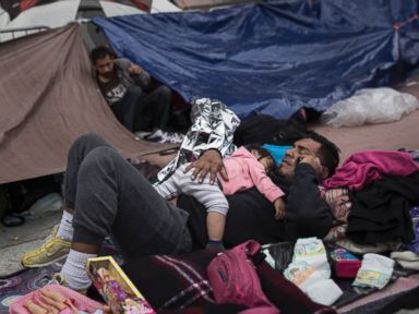 Border Patrol begins processing migrants from caravan