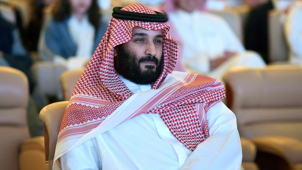 Saudi Crown Prince Mohammed bin Salman attends a conference in Riyadh, on Oct. 24, 2017.