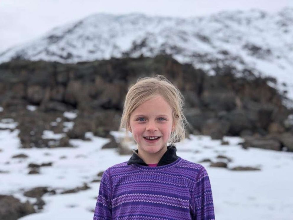 PHOTO: Montannah: Montannah Kenney, of Austin, climbed Mount Kilimanjaro at age 7.