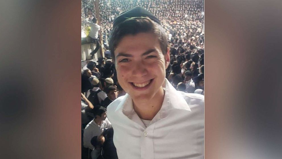 PHOTO: Daniel "Donny" Morris from Bergenfield, N.J. is one of the Americans who died in the stampede in Israel, April 29, 2021. The 19-year-old was studying in Israel for the year on a gap program.