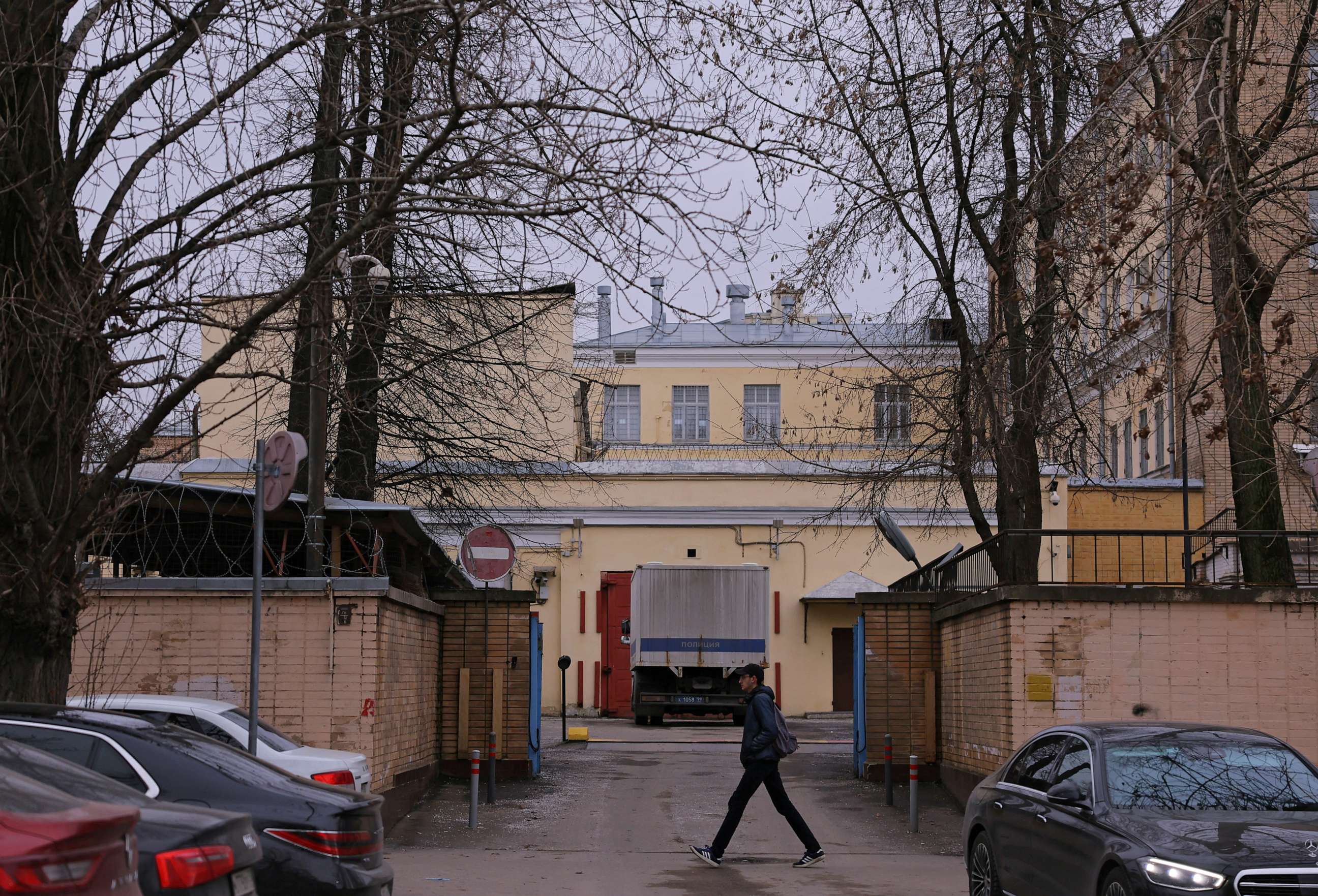 PHOTO: A view shows the pre-trial detention centre Lefortovo, where Wall Street Journal reporter Evan Gershkovich, arrested on suspicion of espionage, is being held in Moscow, Russia, March 30, 2023.