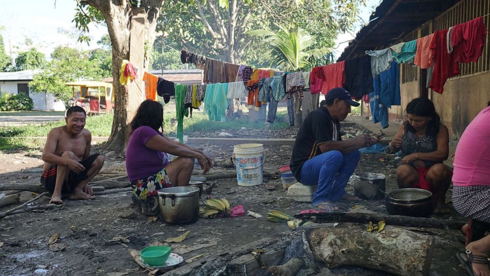 PHOTO: Although the Nahua live within a protected reserve, illegal entry by loggers, narco-traffickers, and frontiersman could bring outside disease to this highly vulnerable tribe.