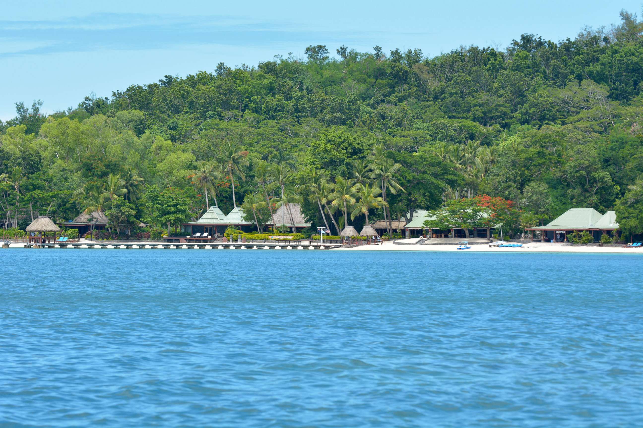 PHOTO: The Turtle Island Resort is located in Nanuya Levu, an island part of the Yasawa archipelago in Fiji. 