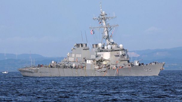 Navy To Relieve USS Fitzgerald Leadership For Mistakes That Led To ...