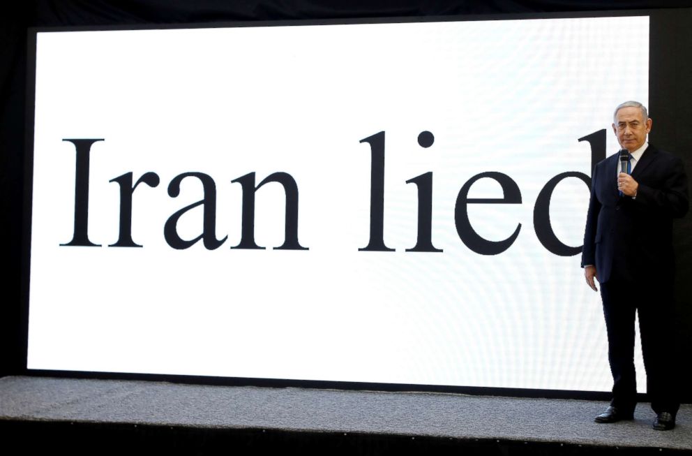 Israeli Prime Minister Benjamin Netanyahu Iran lied about nuclear