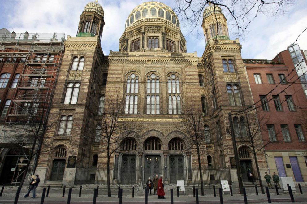 PHOTO: The New Synagogue is Berlin is pictured on Nov. 16, 2004.