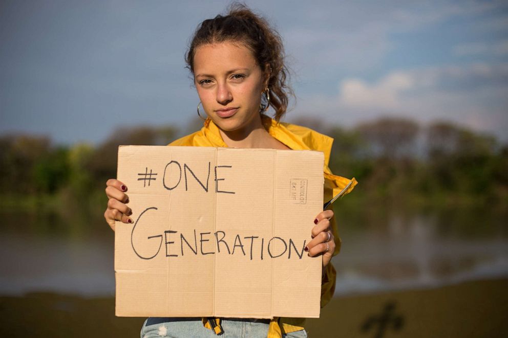 PHOTO: Nicole Becker, from Argentina, is the Co-founder of Jovenes Por El Clima.