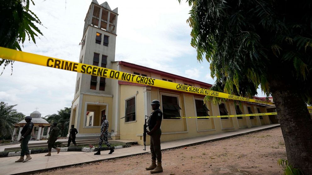 Over 80 People Feared to Have Died in Attack on Catholic Church in Nigeria