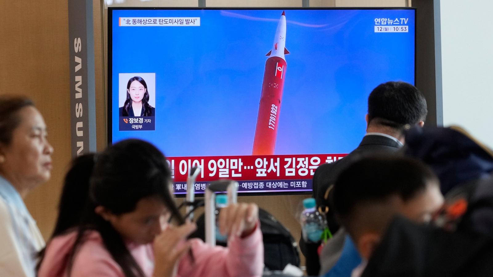 North Korea test-fires suspected ballistic missiles, Japan says