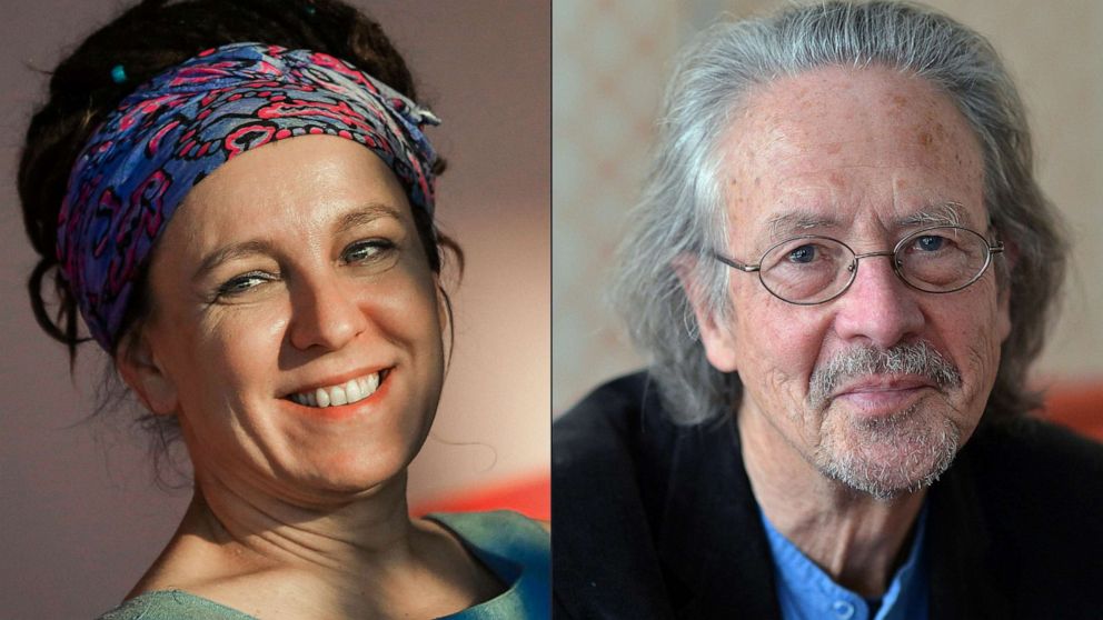 Nobel Prizes in Literature awarded to Olga Tokarczuk and Peter Handke ...