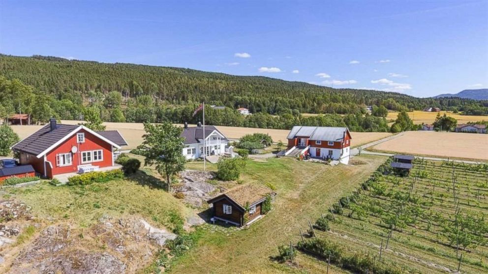PHOTO: Lerkekasa Vineyard, one of the world's most northerly commercial vineyards, located in Gvarv, Norway, was recently put up for sale.
