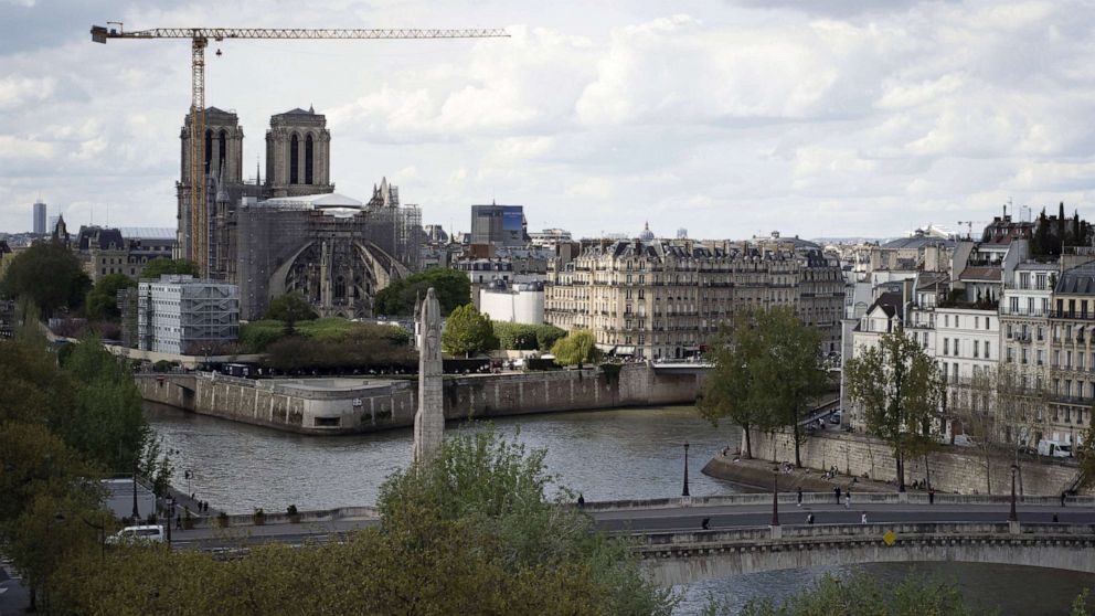 France marks 3rd anniversary of Notre Dame Cathedral fire, with epic restoration underway