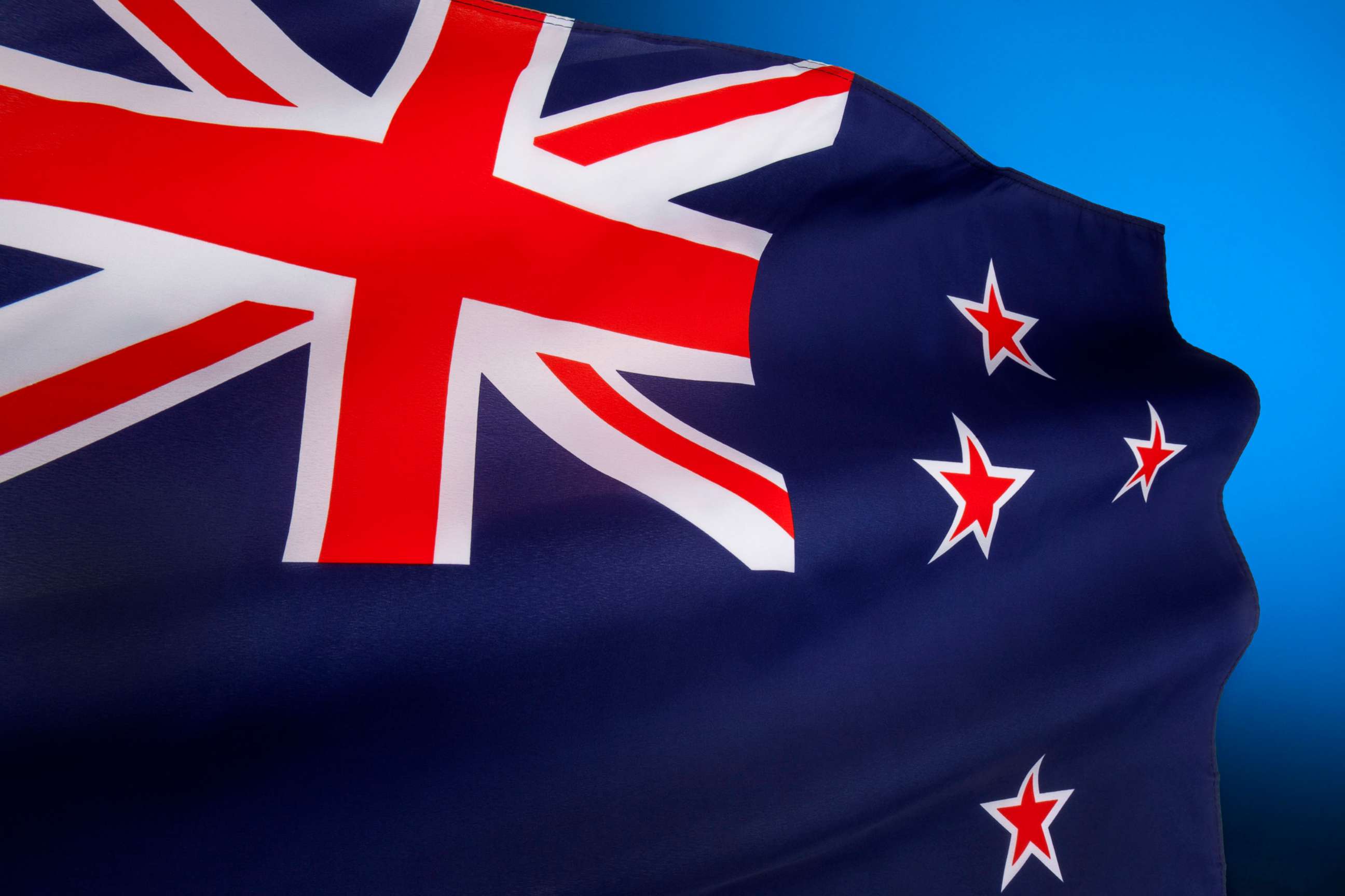 PHOTO:A New Zealand flag is seen here in this stock photo.