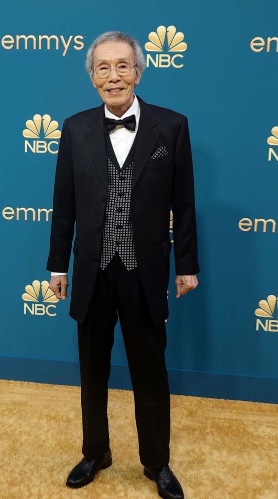 PHOTO: Oh Yeong-su attends the 74th Primetime Emmys at Microsoft Theater on Sept. 12, 2022 in Los Angeles.