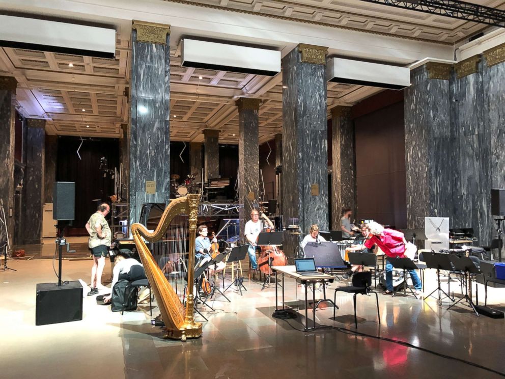 PHOTO: An ensemble rehearses for the Only Connect Festival of Sound in Oslo.