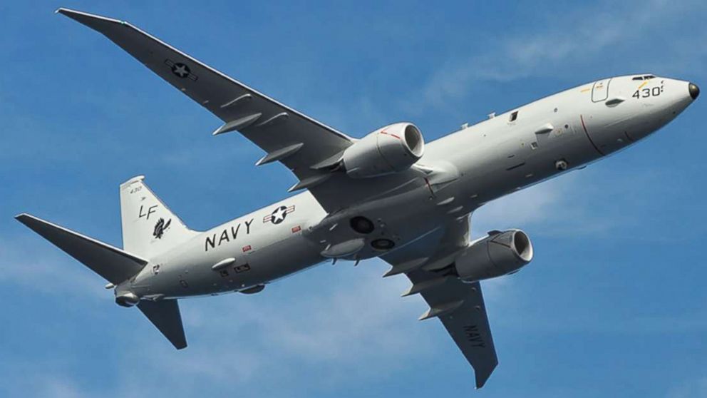 A P-8A Poseidon assigned to Patrol Squadron (VP) 16 is seen in flight over Jacksonville, Fla., in this file photo.