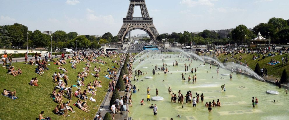 Paris Faces Hottest Day Ever Prompting Concerns For Notre - 