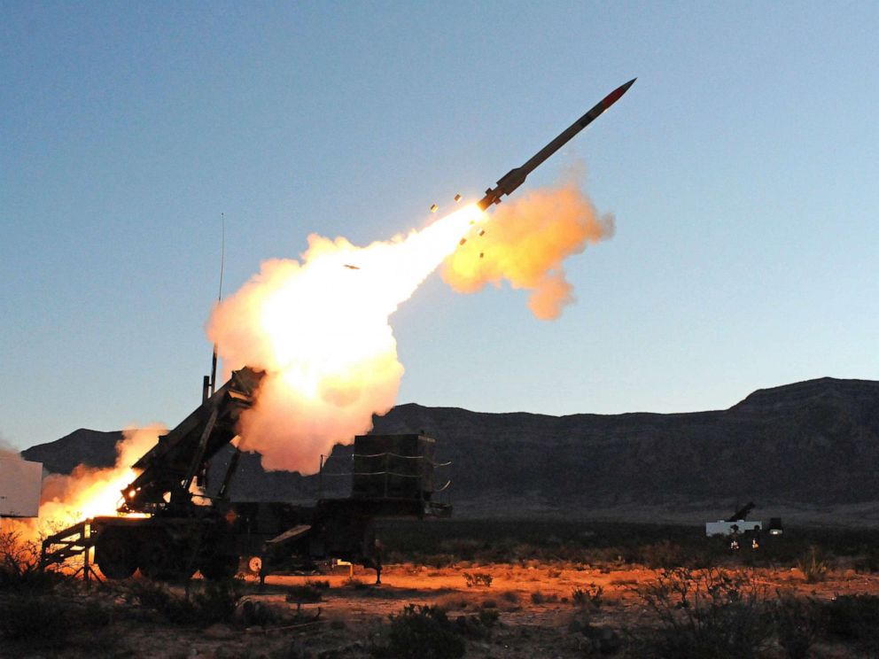 PHOTO: The Army test fires a Patriot missile in a recent test, March 27, 2019 at Redstone Arsenal in Alabama.