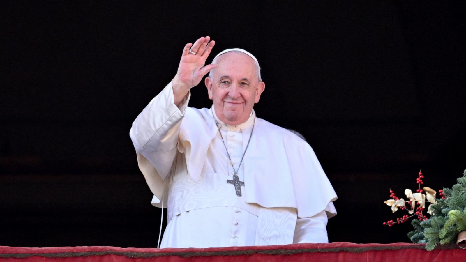 Catholic priests can now bless same-sex couples, Pope Francis says