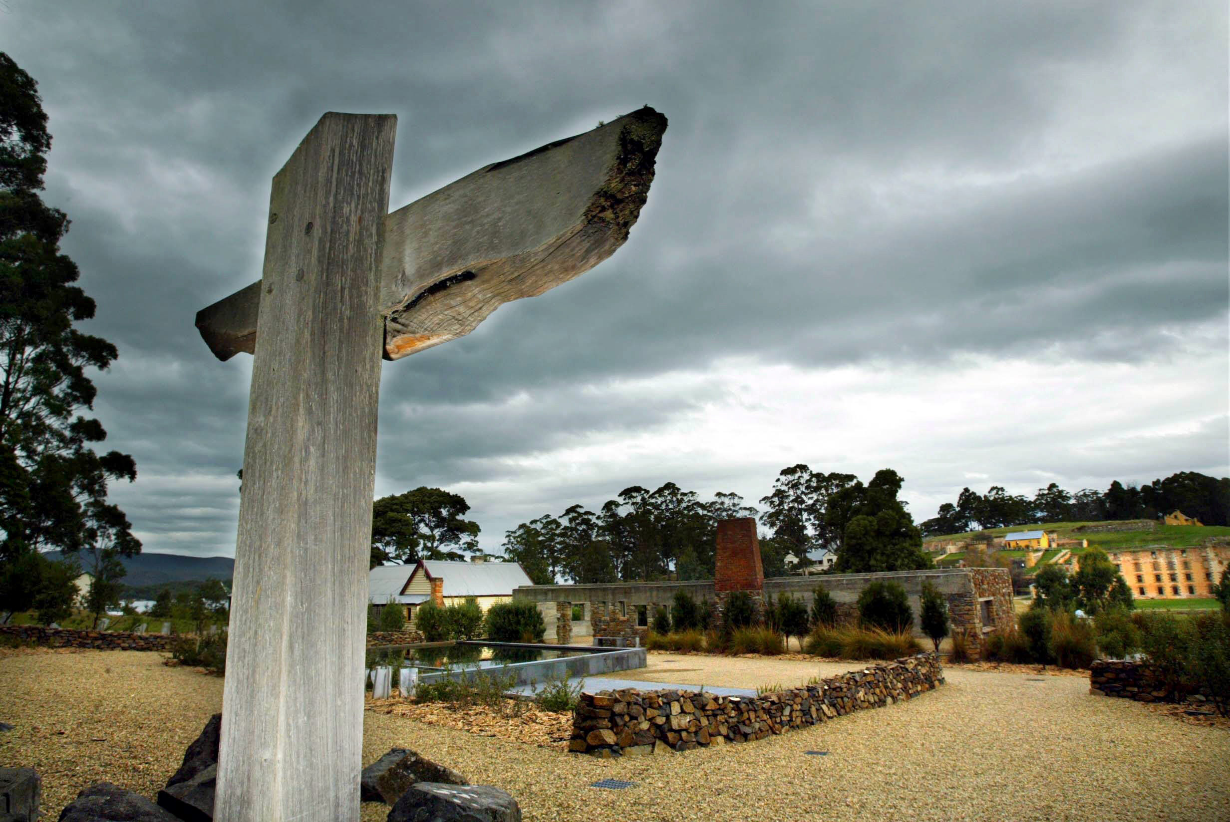 PHOTO: The historical site of Port Arthur, Tasmania where Australia's worst massacre took place nearly 10 years ago when Martin Bryant shot dead 35 people.