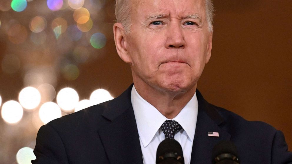 Photo: President Joe Biden talks about the recent mass shootings and urges Congress to pass laws to combat gun violence in the Cross Room of the White House in Washington, June 2, 2022. 