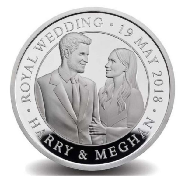 Royal wedding coin released to celebrate Prince Harry and Meghan