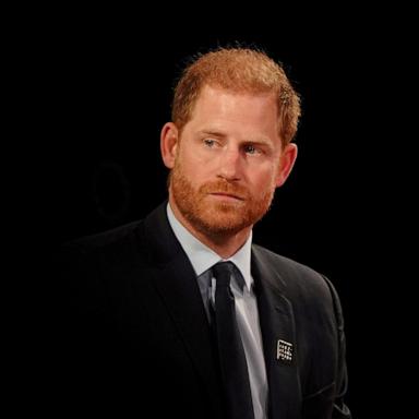 PHOTO: In this file photo, Prince Harry, Duke of Sussex, looks on during a panel in New York City, Sept. 23, 2024. 