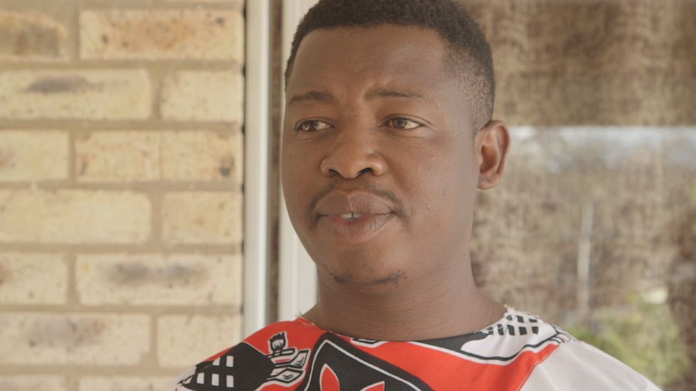 PHOTO: Khanyiso Mtoto is a prince in his village, a man of elevated status and influence. He says that biologically and physically, men are stronger than women.