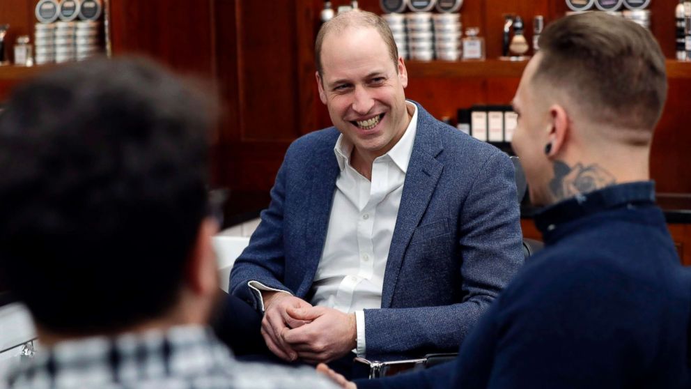 VIDEO: The Duke of Cambridge visited projects close to his heart in London on Thursday, showing his support for charities focused on men's mental health and well-being.