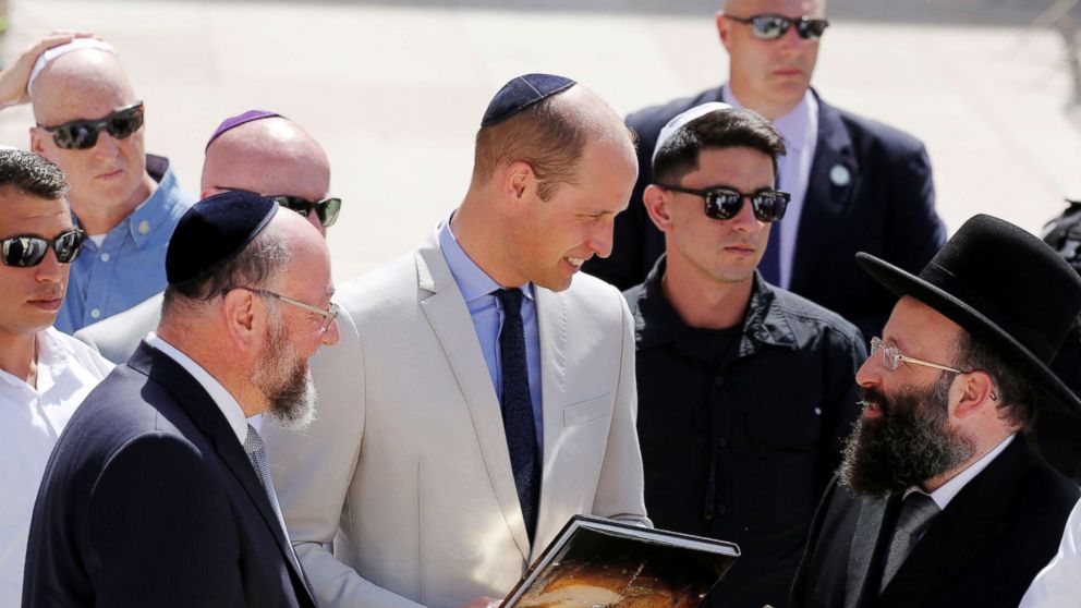 VIDEO: Prince William visits Jerusalem's Old City sites to end 1st official royal visit