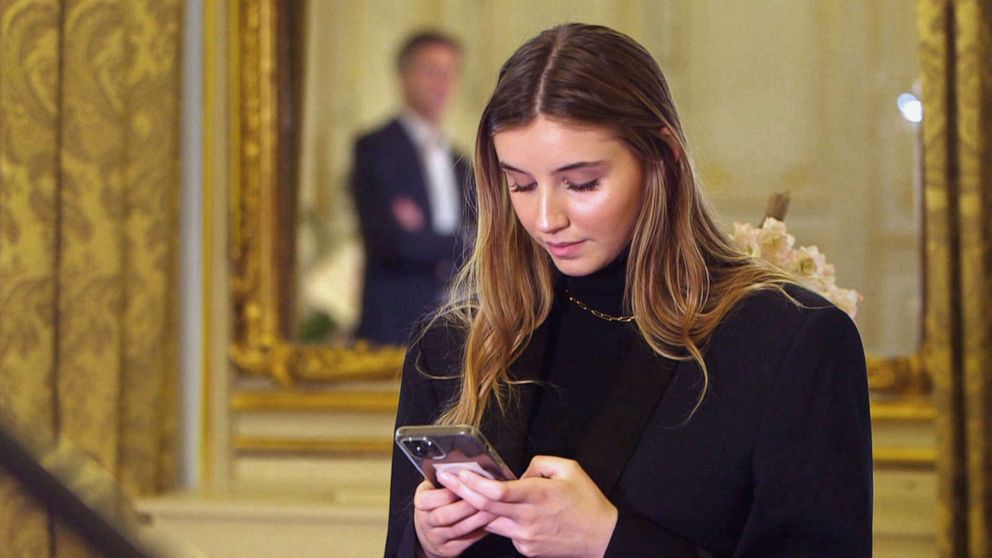 PHOTO: Vittoria di Savoia, talks to ABC News about being the first female heir to the Italian crown in 1,000 years, in Paris.