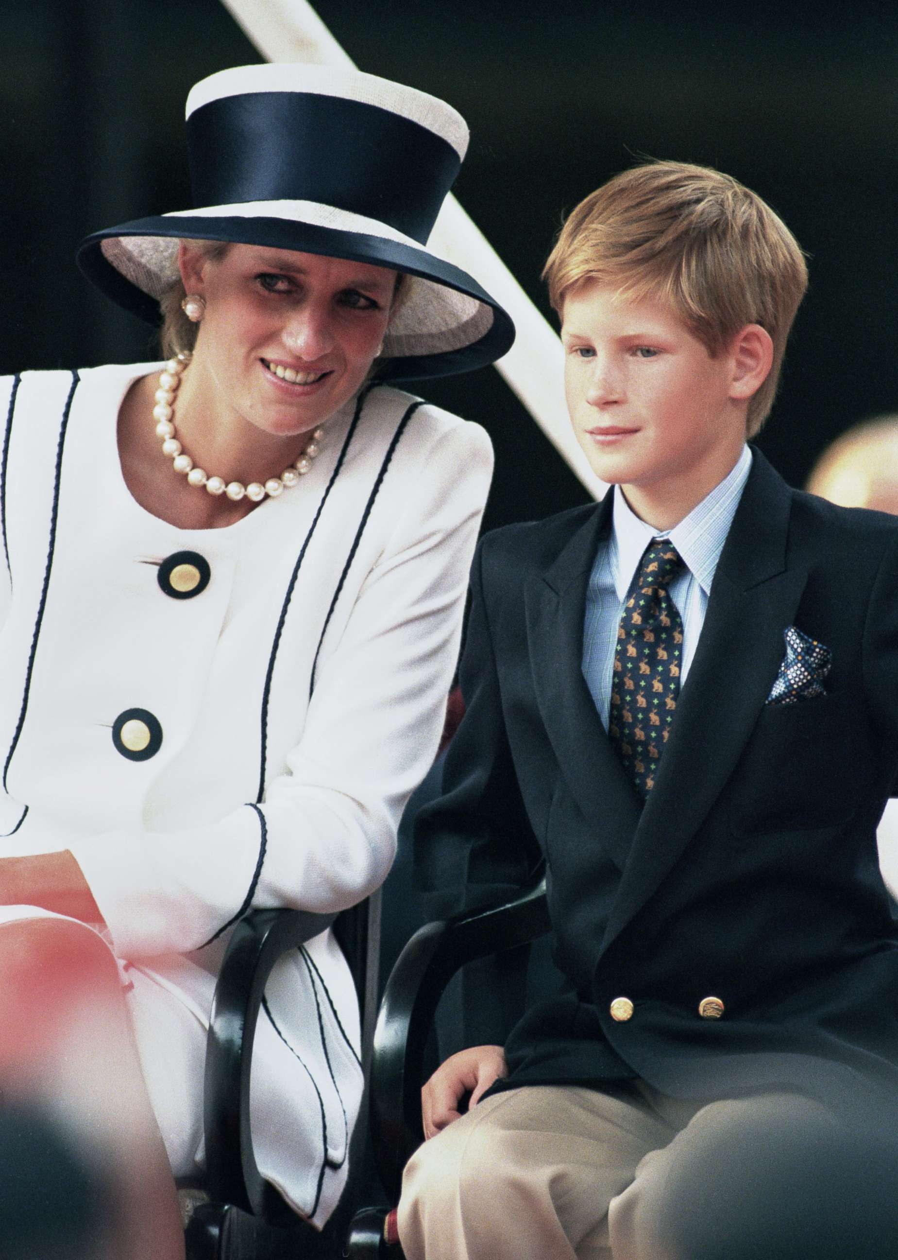 PHOTO: Princess Diana with her son Harry, attending an event in London, Aug. 19, 1995.