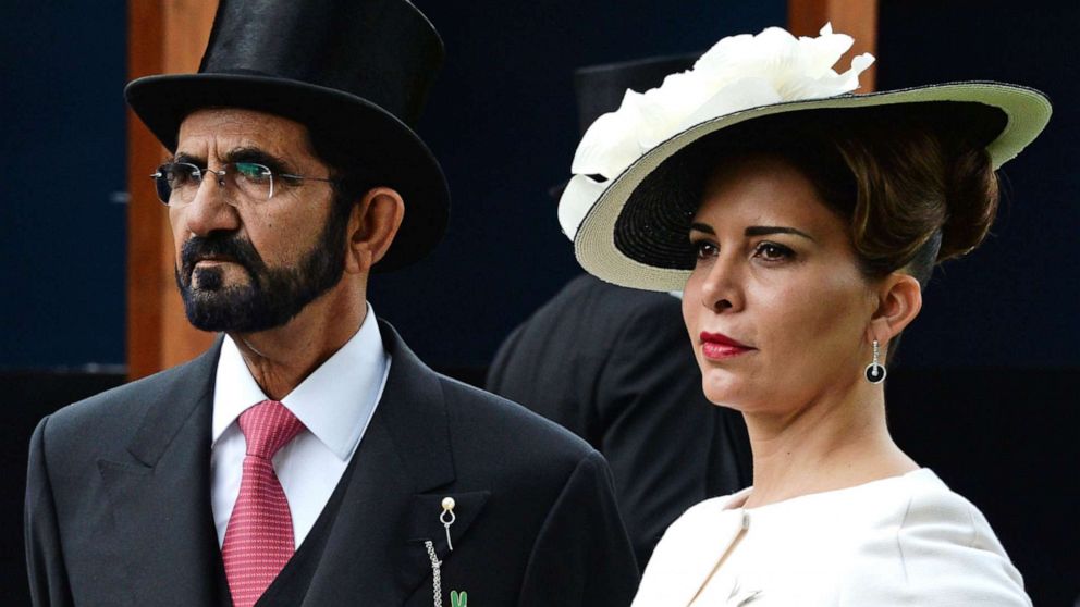 PHOTO: Sheikh Mohammed bin Rashid Al Maktoum, left, and Princess Haya bint Al Hussein attend an event in London, June 4, 2016.