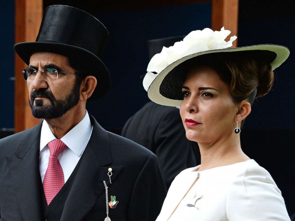 PHOTO: Sheikh Mohammed bin Rashid Al Maktoum, left, and Princess Haya bint Al Hussein attend an event in London, June 4, 2016.