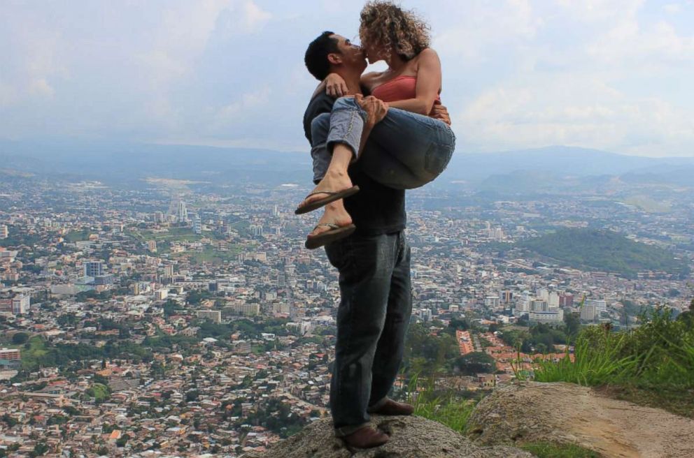 PHOTO: Political prisoner Edwin Espinal married human rights activist Karen Spring in a prison in  Honduras, Oct. 18, 2018. 