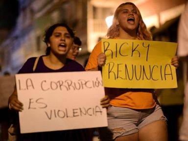 Protesters demand Puerto Rico governor resign amid group chat scandal