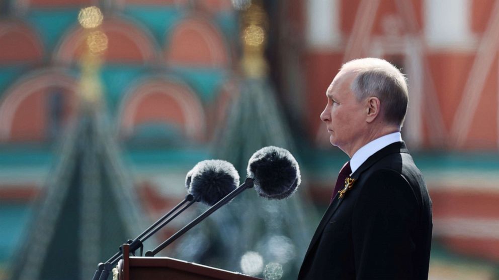 During Shrunken Victory Day Parade, Putin Says Ukraine War Was ...