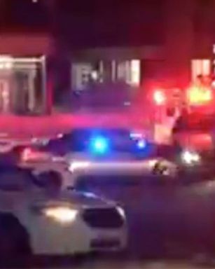 Video shows police in Quebec City responding to reports of a deadly shooting at a mosque.