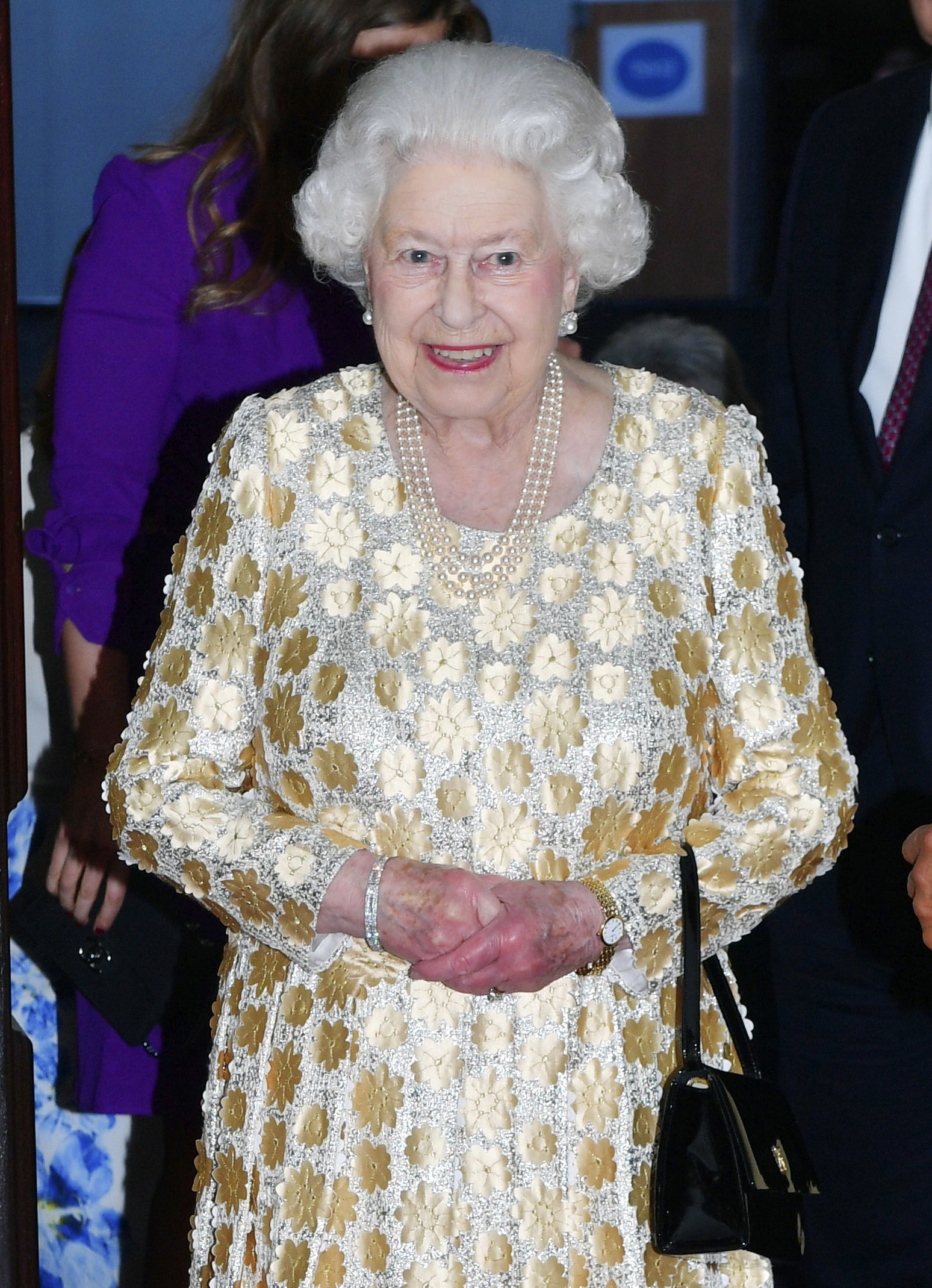 PHOTO: Britain's Queen Elizabeth II arrives at the Royal Albert Hall in London to attend a concert to celebrate her 92nd birthday, April 21, 2018.