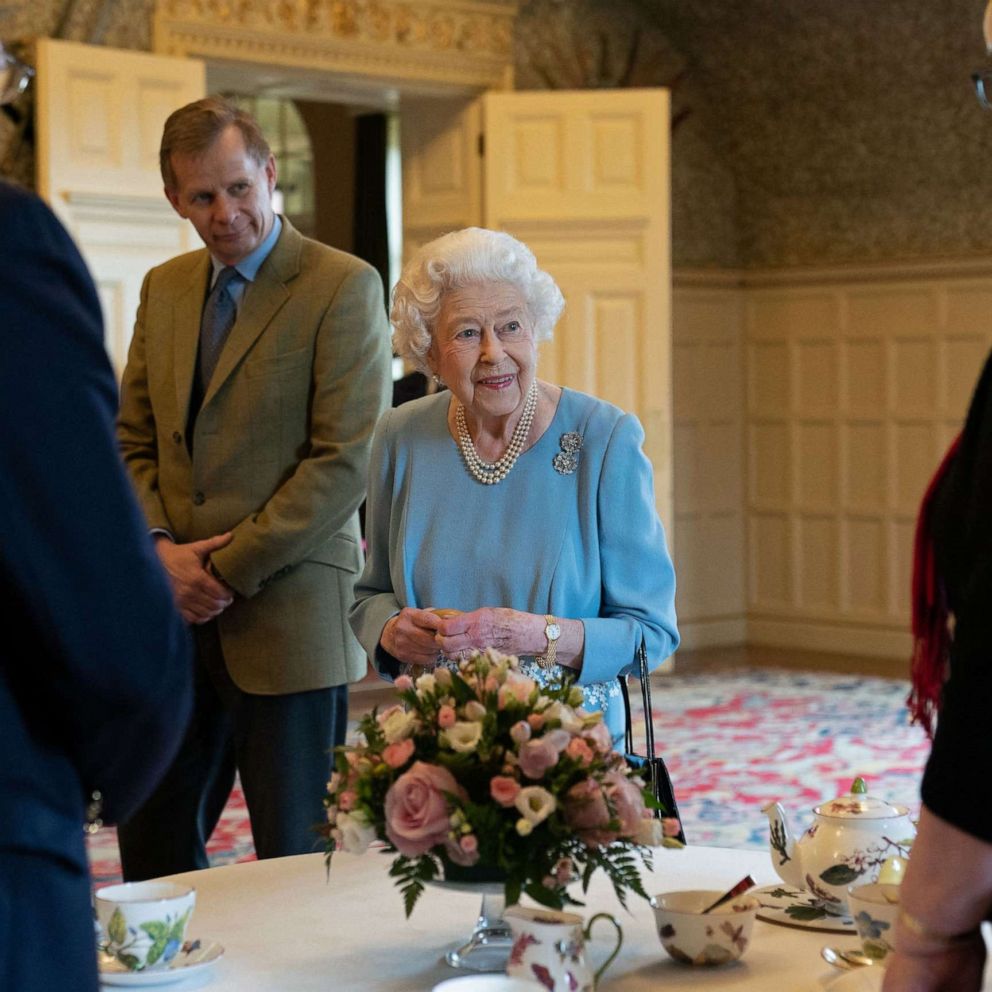 VIDEO: Queen Elizabeth II admires items from the Royal Archives ahead of Platinum Jubilee