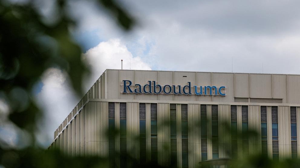 PHOTO: A photograph taken on May 7, 2026 shows the Radboudumc hospital in the Nijmegen where sick passenger believed to be infected with hantavirus from the cruise ship MV Hondius have been admitted.