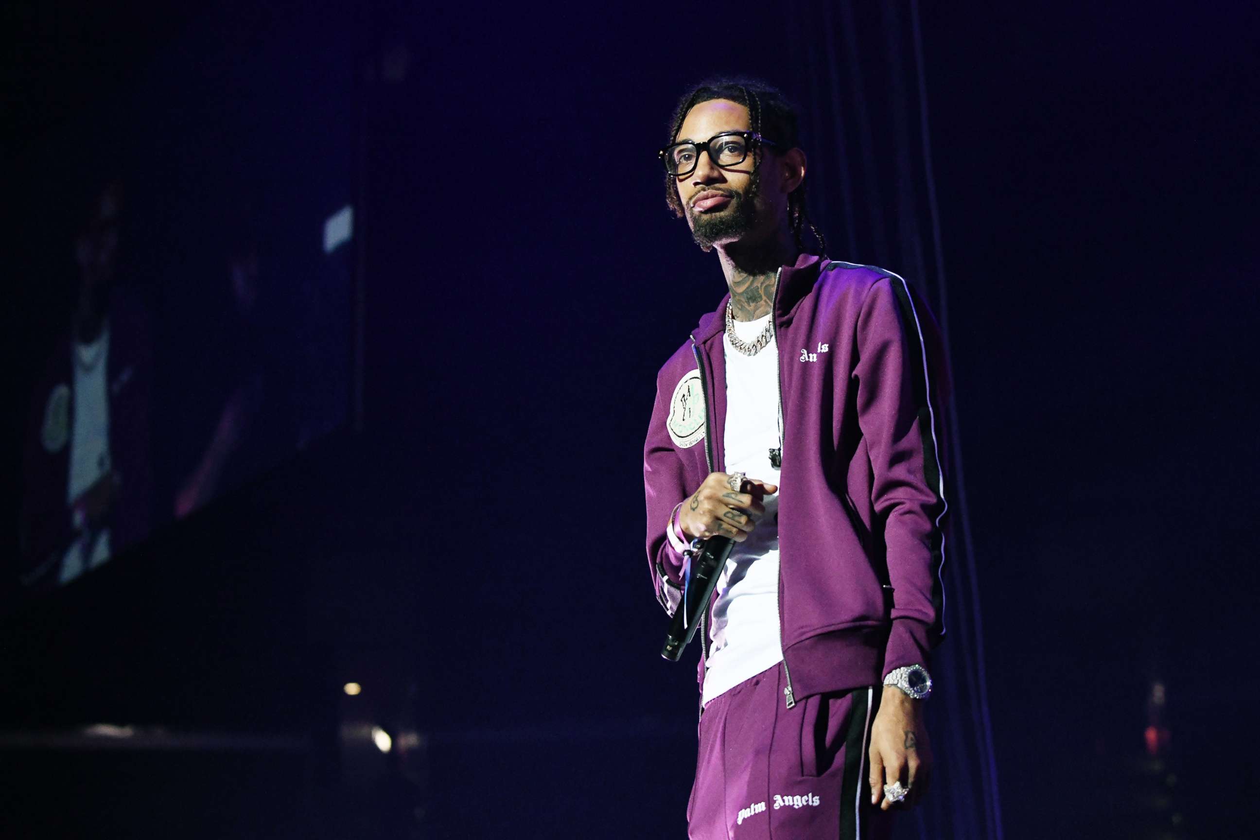 PHOTO: PnB Rock performs onstage in Los Angeles, June 22, 2019.