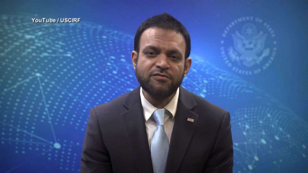 PHOTO: Rashad Hussain, the U.S. ambassador-at-large for International Religious Freedom, spoke with GMA 3 about being the first Muslim to take the role.