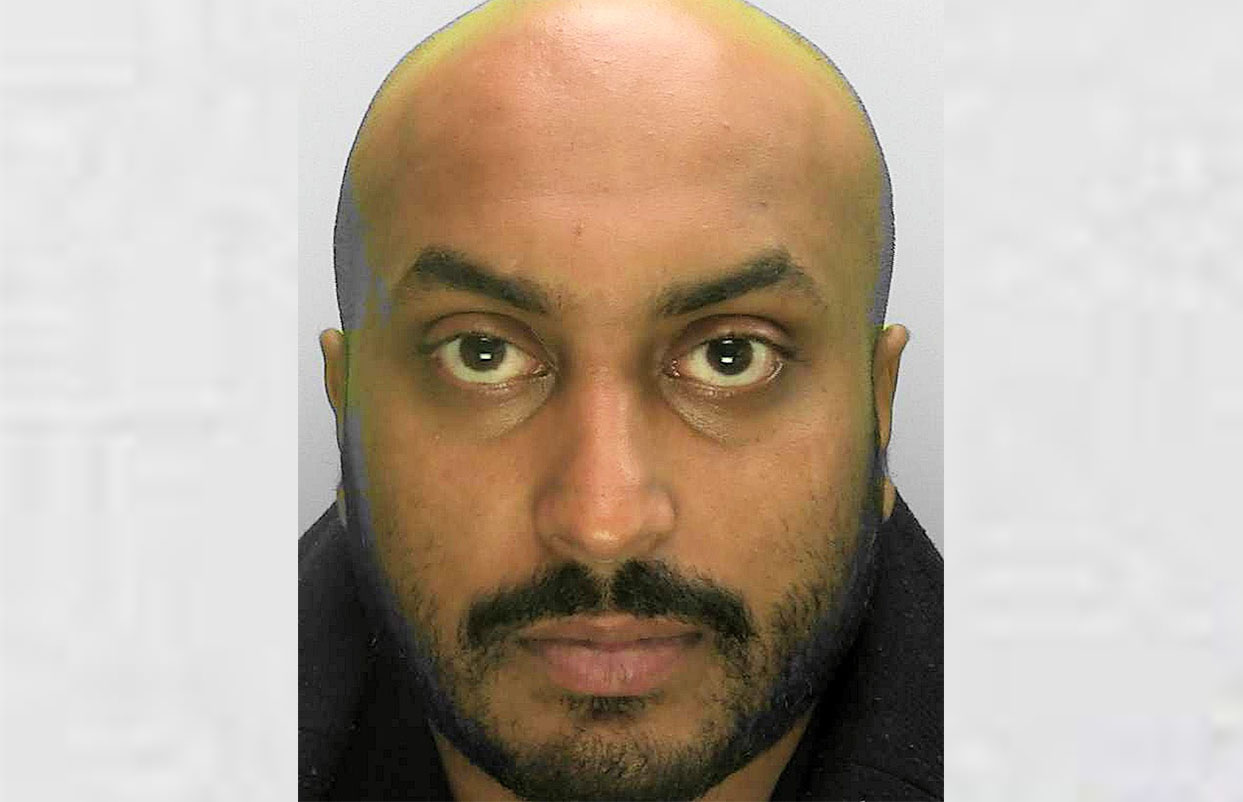 PHOTO: Rashidul Islam, 32, has been jailed for making a fake bomb threat to a flight he was late for.