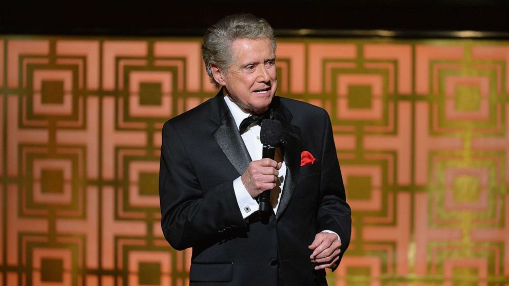 PHOTO: Regis Philbin speaks onstage at Spike TV's "Don Rickles: One Night Only" on May 6, 2014, in New York City.