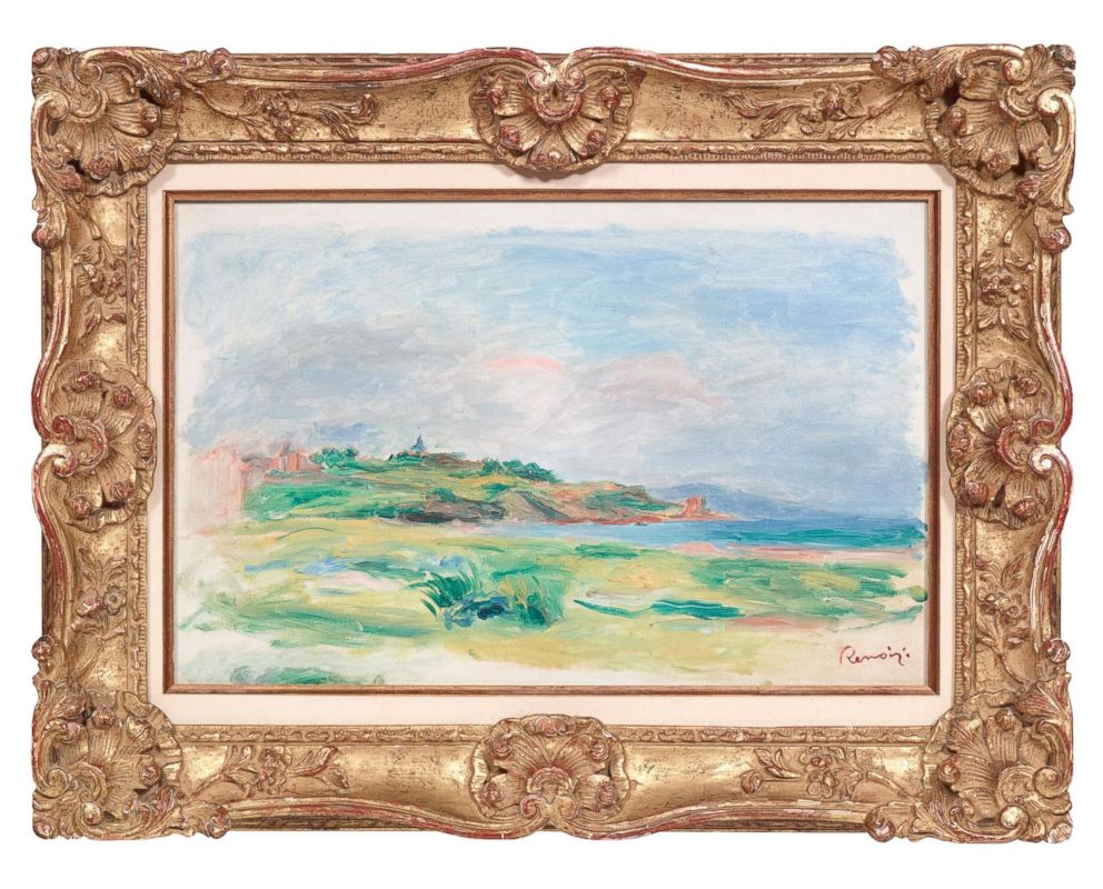 PHOTO: The Renoir painting "Golfe, mer, falaises verte" was stolen from the Dorotheum auction house on Nov. 26, 2018, Vienna police said.