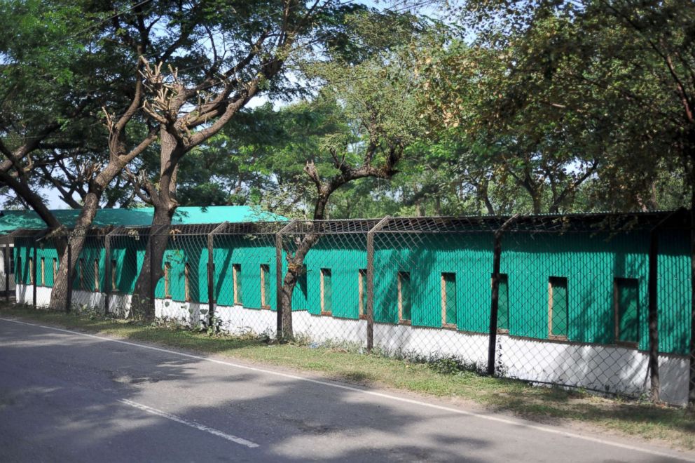 PHOTO: View of shelter building constructed at a Rohingya repatriation center in Keruntoli, Bangladesh, Nov. 12, 2018.