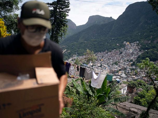 In The Slums Of Rio Communities Have To Choose Between Hunger And Coronavirus Abc News