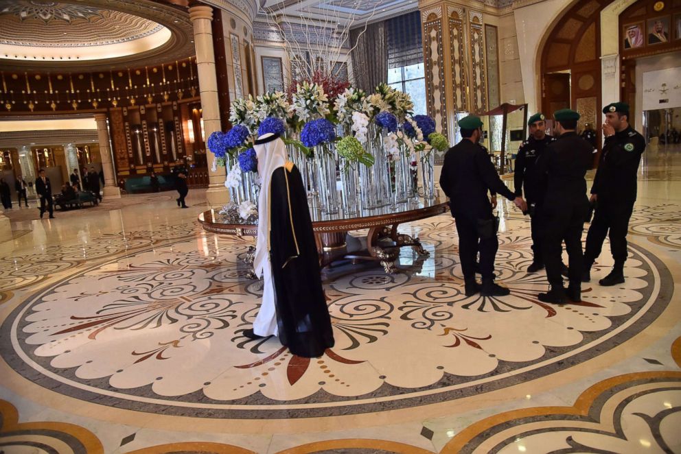 PHOTO: The hallway of the Ritz-Carlton Hotel in the Saudi capital Riyadh is pictured in this May 21, 2017 file photo.