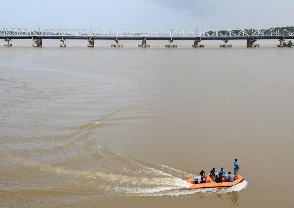 PHOTO: A search team with divers on the Netravati river look for any trace of Indian coffee tycoon V.G. Siddhartha in the coastal city of Mangalore in the southern state of Karnataka on July 30, 2019.